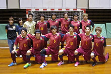 仙台大学フットサル部のチーム写真