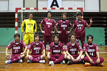川崎医療福祉大学フットサル部Bのチーム写真
