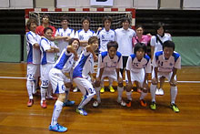 びわこ成蹊スポーツ大学フットサル部のチーム写真